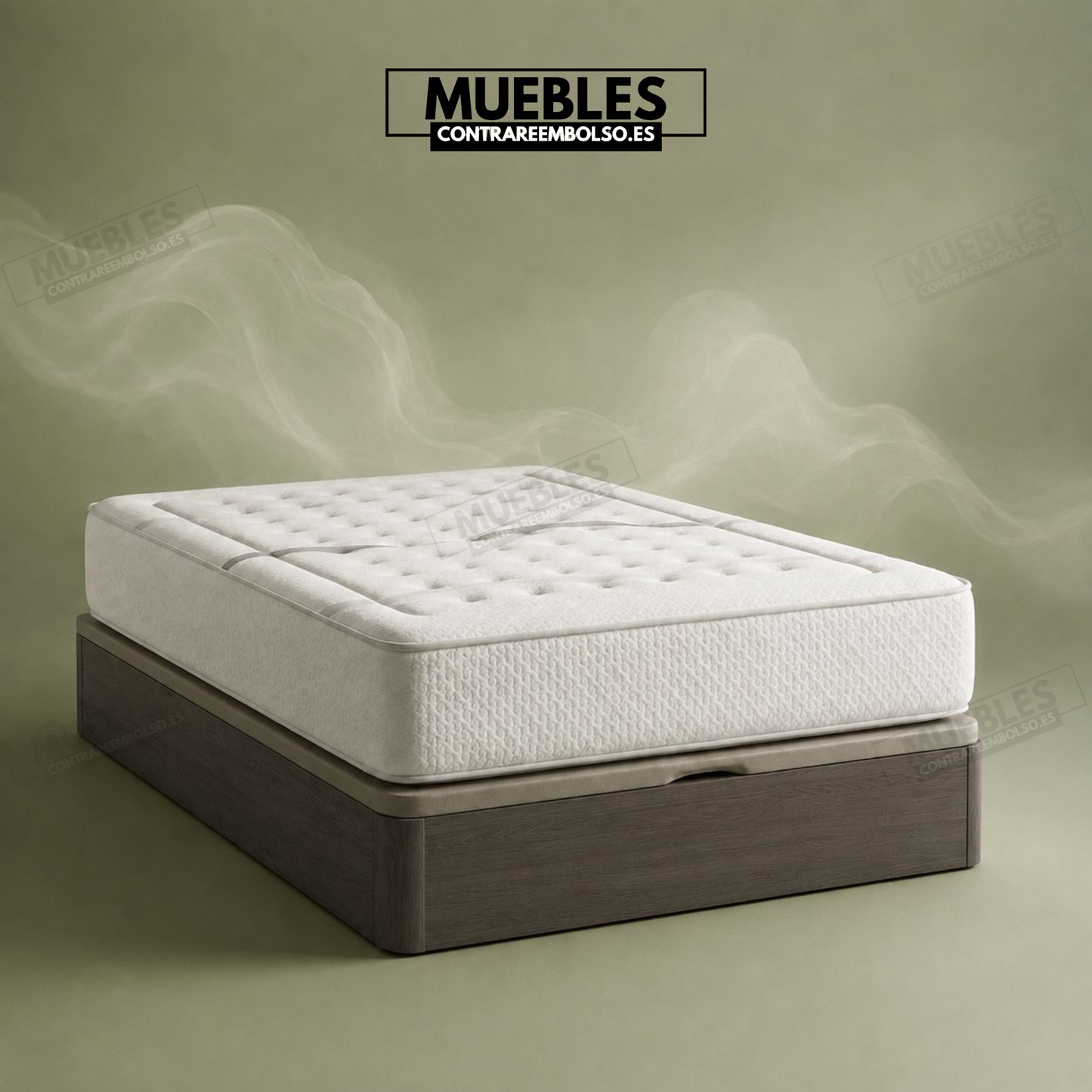 Pack Colchón NUVE PLUS 30 cm + Canapé Abatible Reforzado