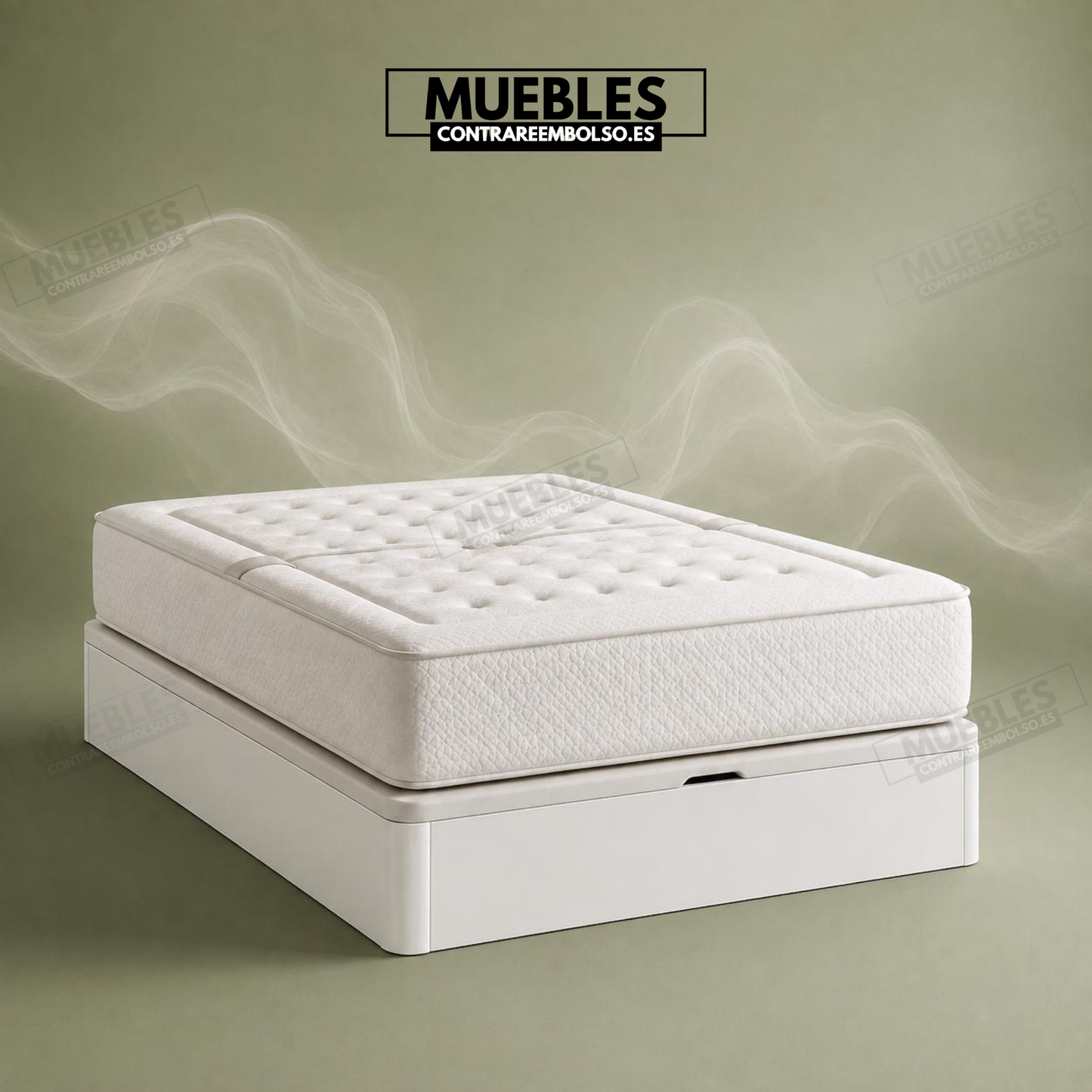 Pack Colchón NUVE PLUS 30 cm + Canapé Abatible Reforzado